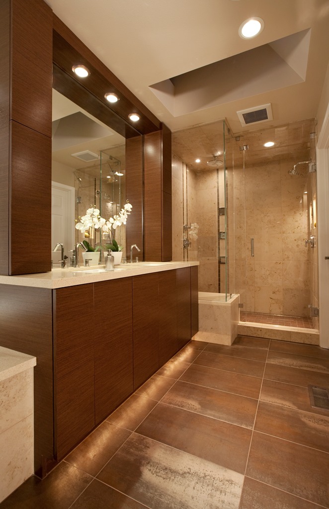 after remodeled bathroom